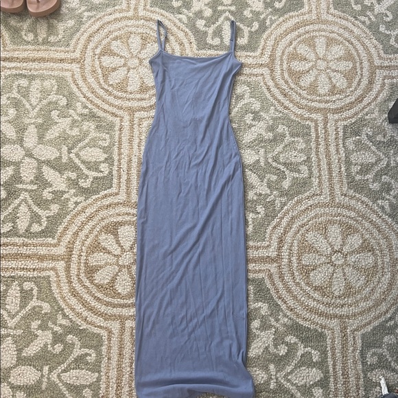 SKIMS Blue Midi Dress - Picture 1 of 2